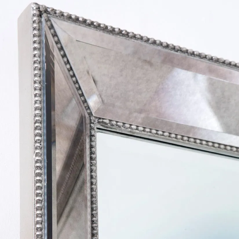 Зеркало в раме "Франческо" Pale Silver/25